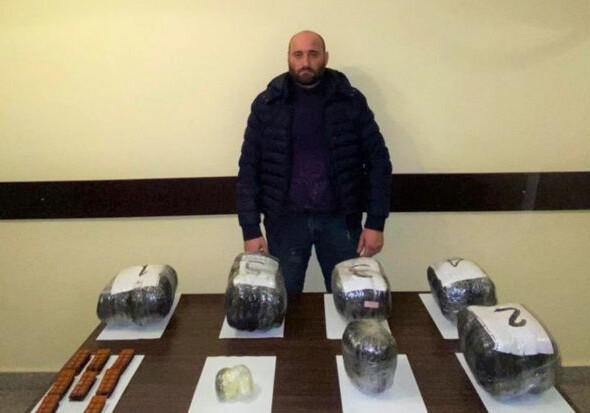 Предотвращена контрабанда наркотиков из Ирана в Азербайджан (Фото)