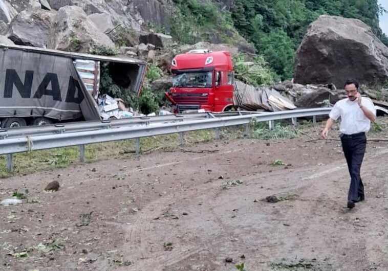 Водитель-гражданин Азербайджана погиб в результате оползня в Турции (Фото-Видео-Добавлено)