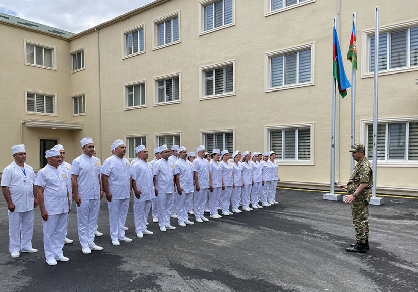 Министр обороны принял участие в открытии нового военного госпиталя в Ходжавендском районе (Фото-Видео)