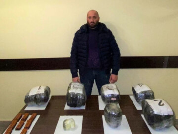 ГПС АР предотвратила контрабанду наркотиков из Ирана в Азербайджан (Фото)