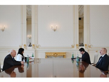 Ильхам Алиев принял верховного представителя Альянса цивилизаций ООН (Фото-Обновлено)
