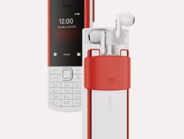 Nokia выпустила телефон со встроенными беспроводными наушниками