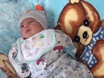 В селе Агалы Зангиланского района спустя 30 лет родился первый ребенок (Видео) 